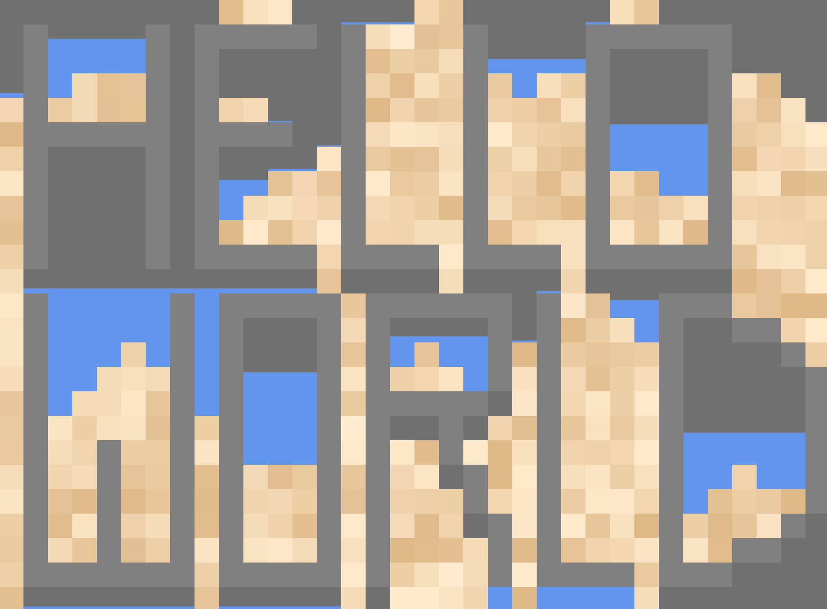 Falling Sand and Water p5js