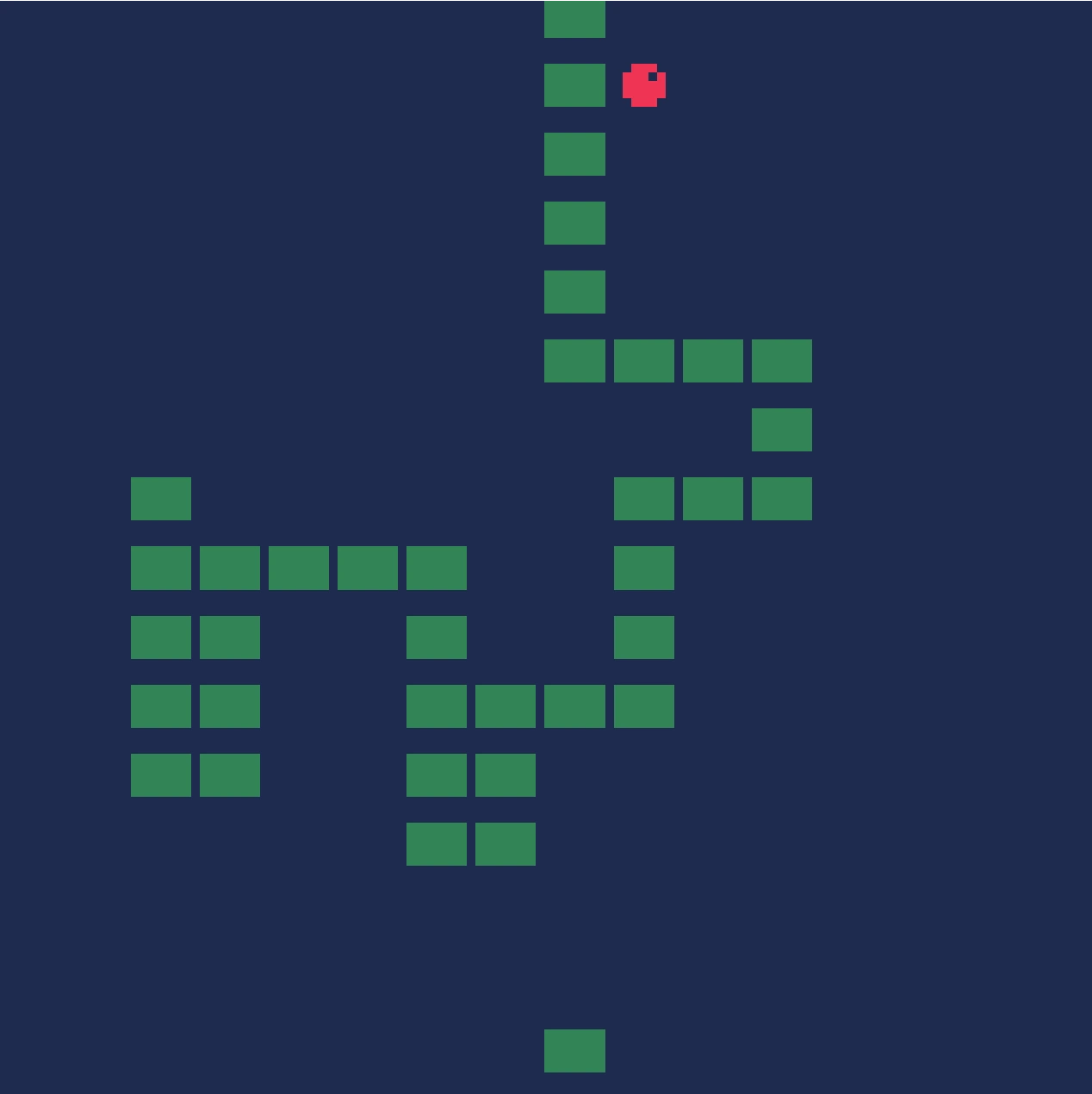 Screenshot of final product gameplay